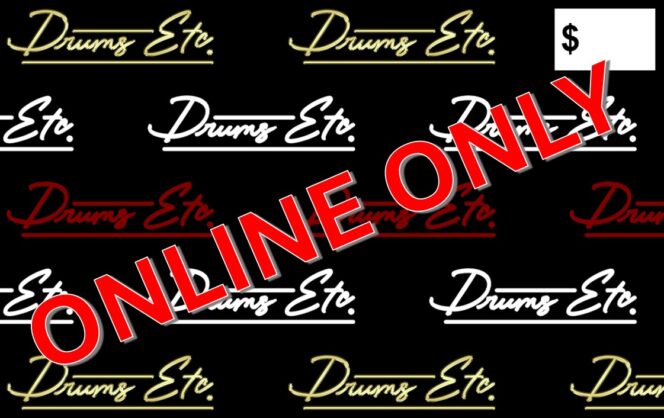 Drums Etc. Gift Card Code (ONLINE ONLY)