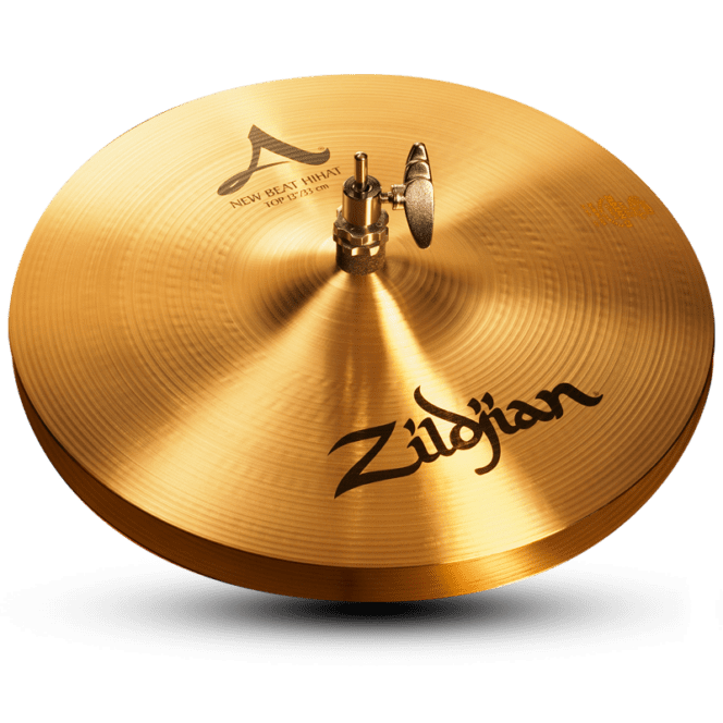 13" A Zildjian Series New Beat Hi-Hat Cymbals