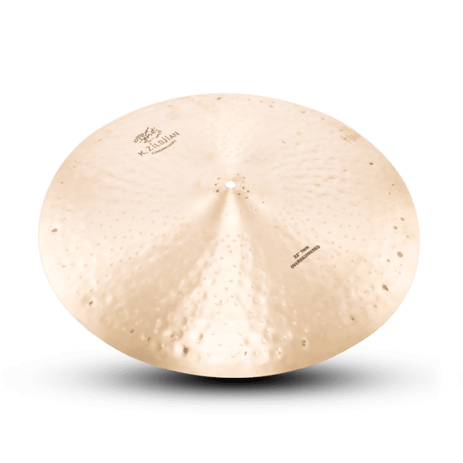 22" Zildjian K Constantinople Series Thin Ride Overhammered Cymbal K1101