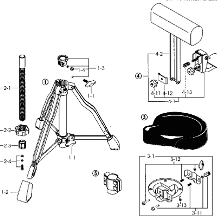 Tama Drum Throne Bolt And Nut HS70W26