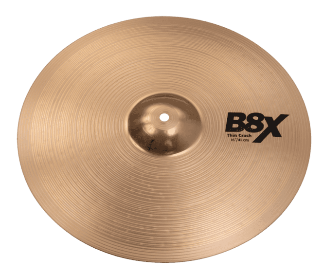 Sabian 16" B8X Thin Crash 41606X