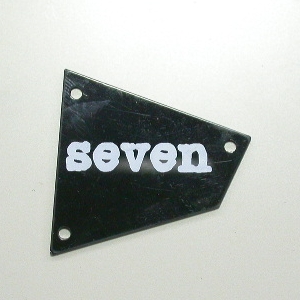 Ibanez Guitar Truss Rod Cover 4PT1CMTM21