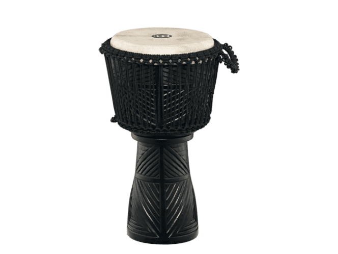 Meinl 12" Professional Wood Djembefola - Tiki Black DJFS1-L