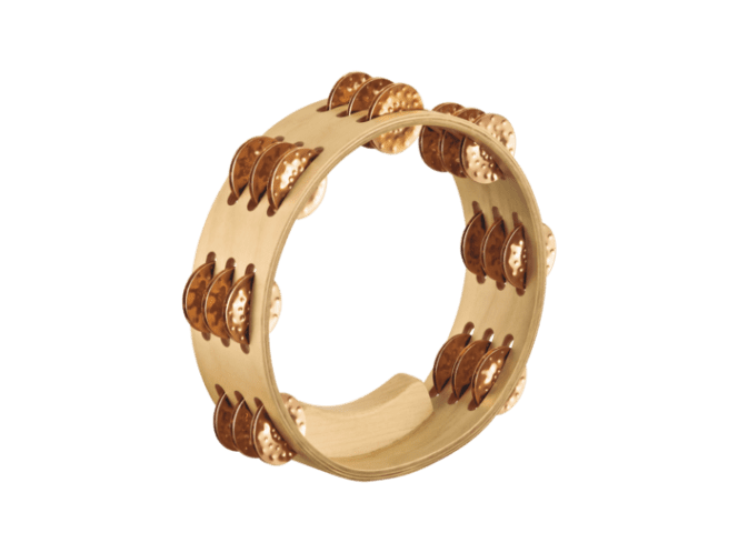 Meinl Artisan Edition Compact Tambourine Cymbal Bronze Jingles (AE-CMTA3BO)