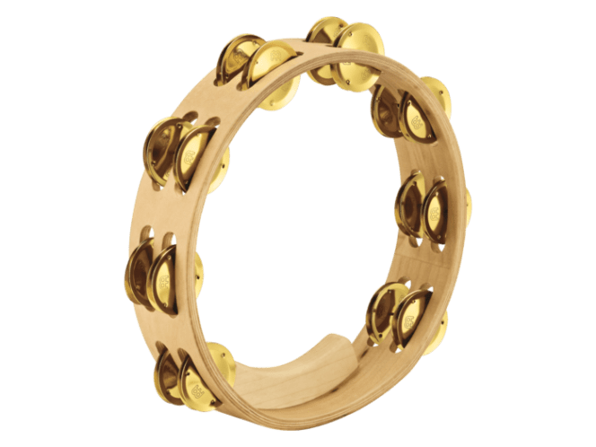 Meinl Artisan Edition Tambourine Brass Jingles (AE-MTA2B)