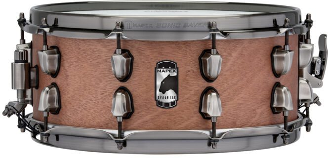 Mapex 14"x 6" Design Lab Black Panther Heartbreaker Snare Drum