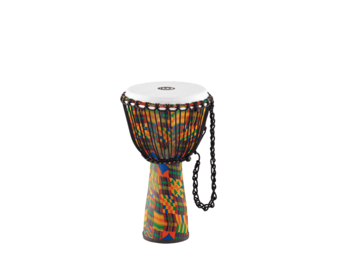 Meinl Rope Tuned Journey Series Djembes Synthetic Head M Kenyan Quilt (FADJ2-M)
