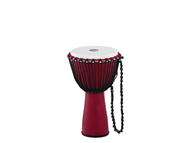 Meinl Rope Tuned Journey Series Djembes Synthetic Head M Crimson Red (FADJ7-M)