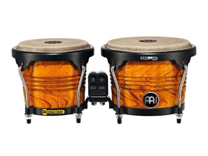 Meinl Marathon Designer Series FWB190 Wood Bongos Amber Flame (FWB190AF