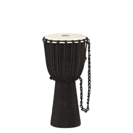 Meinl Rope Tuned Headliner Wood Djembe M Black River HDJ3-M