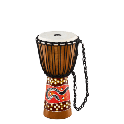 Meinl Rope Tuned Headliner Wood Djembe M Python (HDJ5-M)