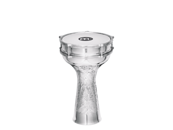 Meinl Aluminum Darbukas Hand-Hammered 8" X 14 1/2" - HE-114