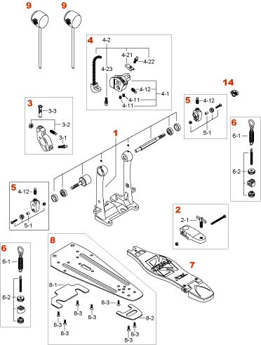 Tama Sprocket Only w/Screw HP3HW51