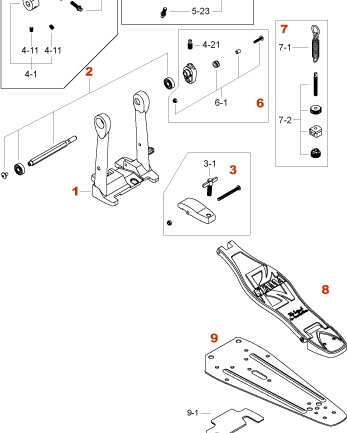 Tama Cocktail Jam Bass Drum Pedal Footboard HP3071