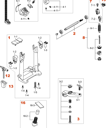 Tama Chain Assembly HP916