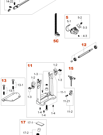 Tama Beater Shaft Only CB9AS1