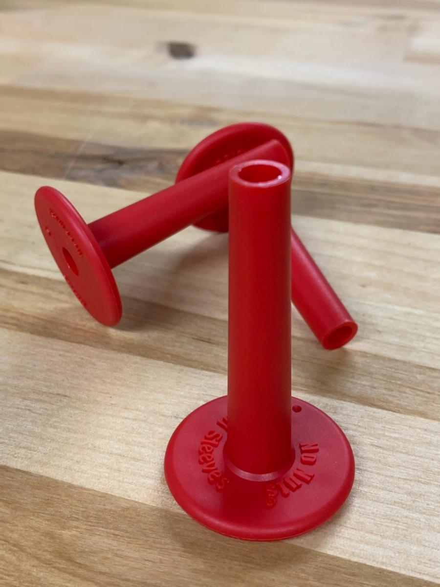 No Nuts Cymbal Sleeves 3pk. (Red)