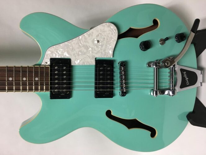 Ibanez Sea Foam Green Artcore Vibrante AS63T Semi Hollow Body Guitar - Image 2