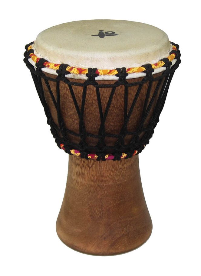 IQ Plus Percussion 6" Traditional Rope-Tuned Djembe IQ-W004-01