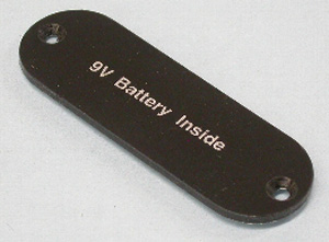IBANEZ Batteriefach Snap type - schwarz (4PT1CBB2), Batteriefächer, E-Bässe, Ersatzteile, Ibanez