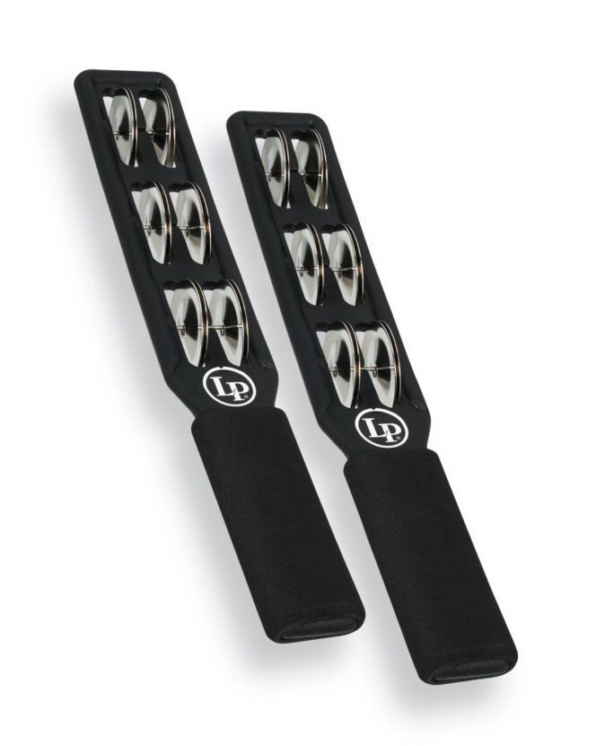 Latin Percussion Steel Jingle Sticks Pair