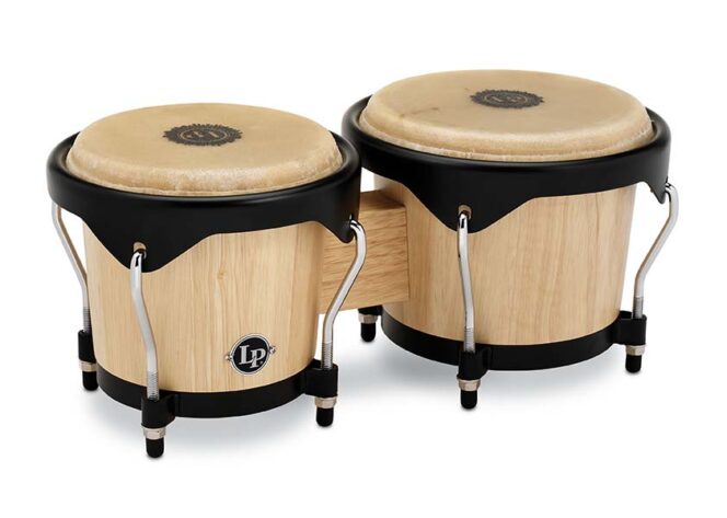 Latin Percussion City Series 6"-7" Bongos Oak Natural