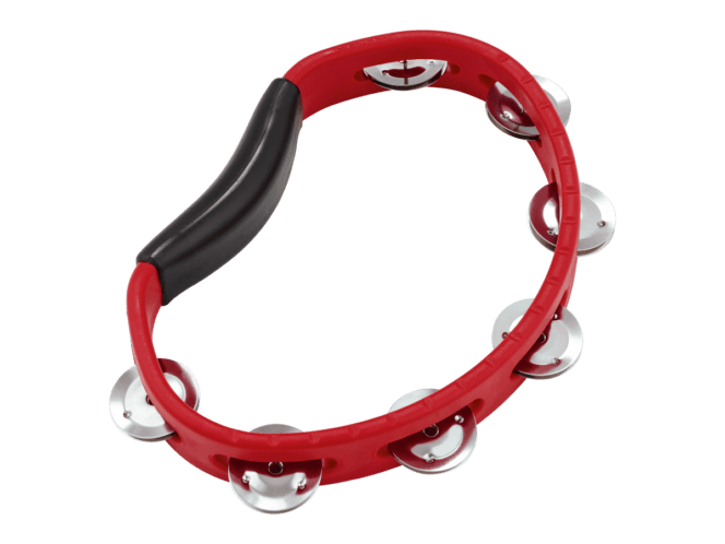 Meinl Headliner Series Hand Held ABS Tambourine (Red) -HTR