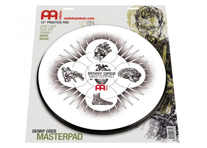 Meinl Cymbals 12" Benny Greb Signature Practice Pad - MPP-12-BG