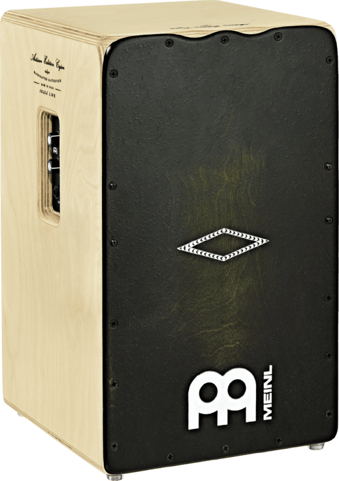 Meinl Percussion Dark Olive Burst Artisan Edition Pickup Cajon - Solea Line - PAESLDOB