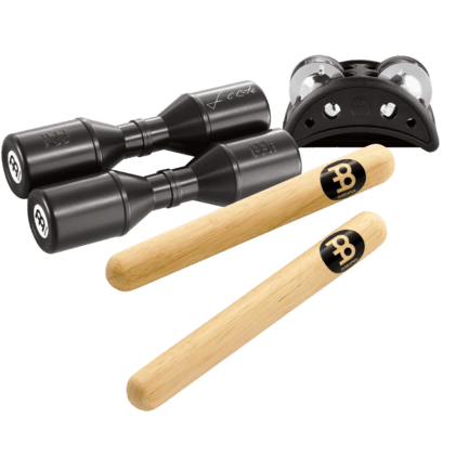 Meinl Percussion Pack (Foot Tambourine, Claves, and Shaker) - PP-1