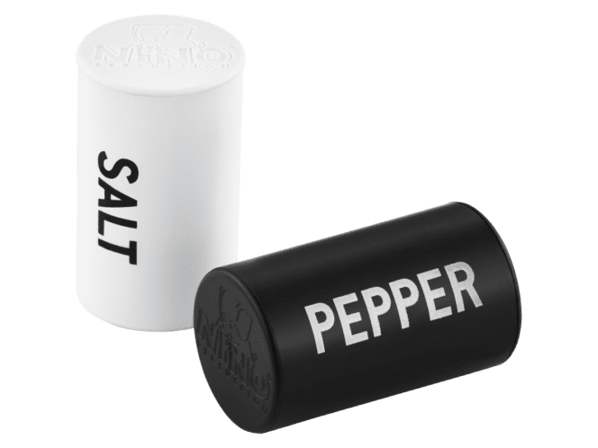 Nino Percussion Salt & Pepper Shakers