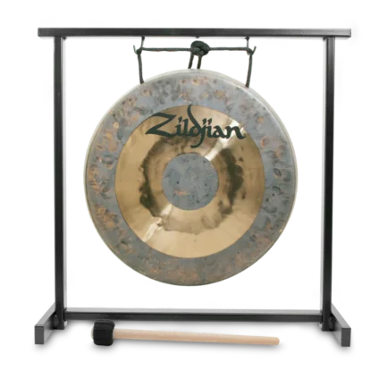 12" Zildjian Band & Orchestral Series Traditional Gong and Table Top Stand Set P0565