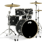 PDP Concept Maple 5-Piece Drum Set - Satin Black PDCM2215BK - Image 2