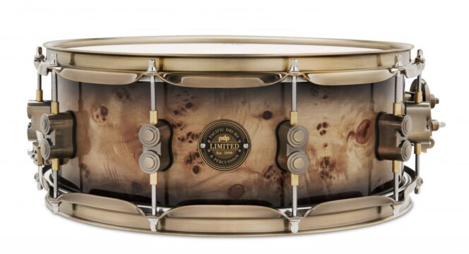 PDP Limited Edition 5.5"x14" Mapa Burl Snare Drum
