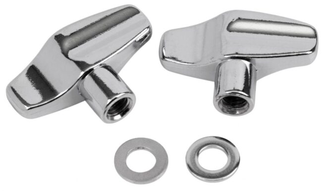 Pearl 8mm Wing Nut w/ Washer UGN-8/2