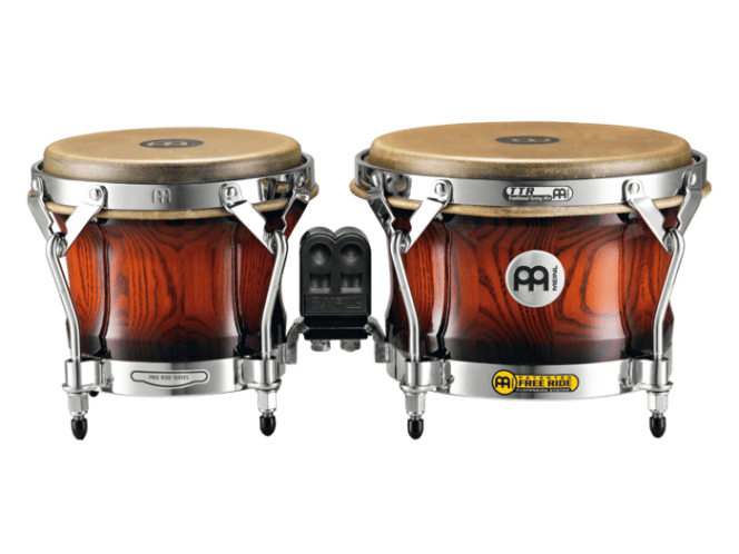 Meinl Woodcraft Series WB500 Wood Bongos Antique Mahogany Burst (WB500AMB)