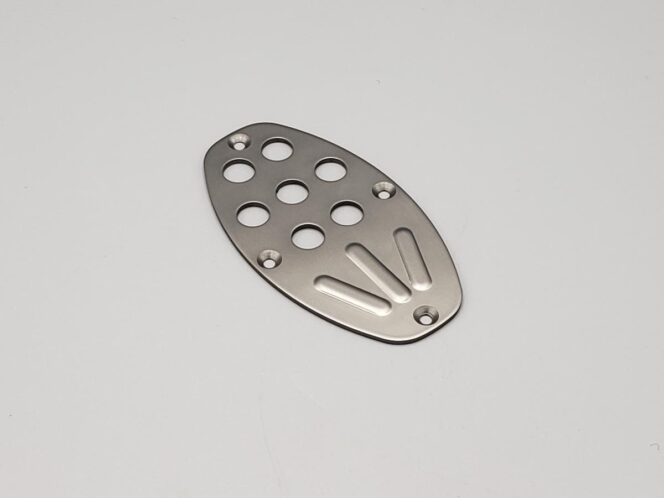 Pearl Foot Board Traction Plate  - Grey