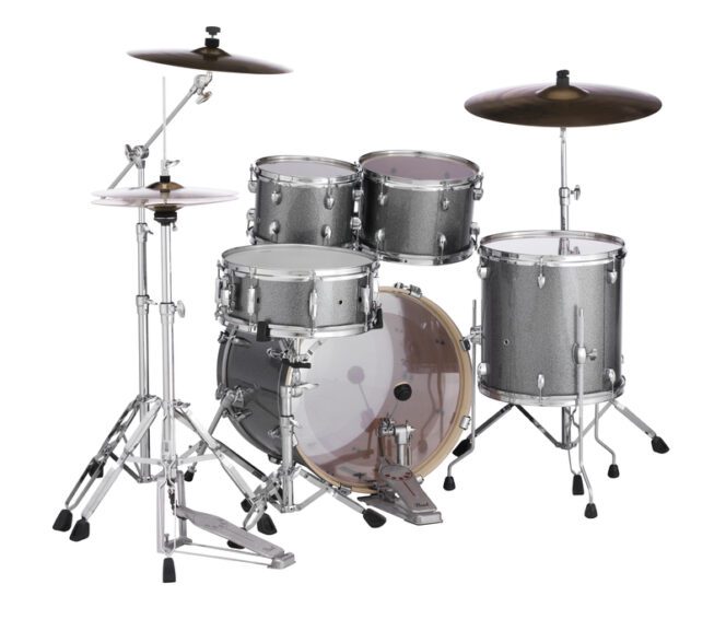 Pearl Export 5pc Drum Set w/830-Series Hardware - Grindstone Sparkle - Image 2
