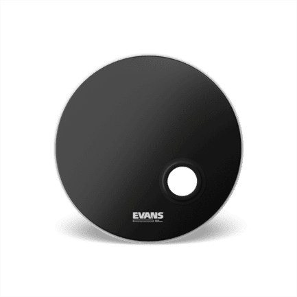 Evans 18" EMAD Resonant Black Bass Drum Head BD18REMAD