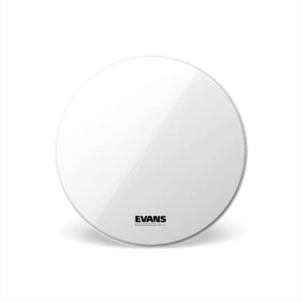 Evans 20" No-Port White Resonant Bass Drumhead BD20RSW-NP