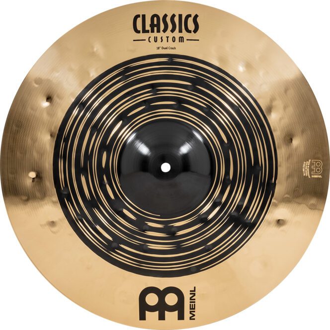 MEINL Cymbals Classics Custom Dual Crash 18"
