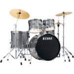 Tama Stagestar Series 5pc Drum Set w/Cymbals + Hardware - Cosmic Silver Sparkle