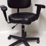 Roc-N-Soc Lunar Series Original Style "Vinyl Top" W/Arms W/Casters W/Back Throne