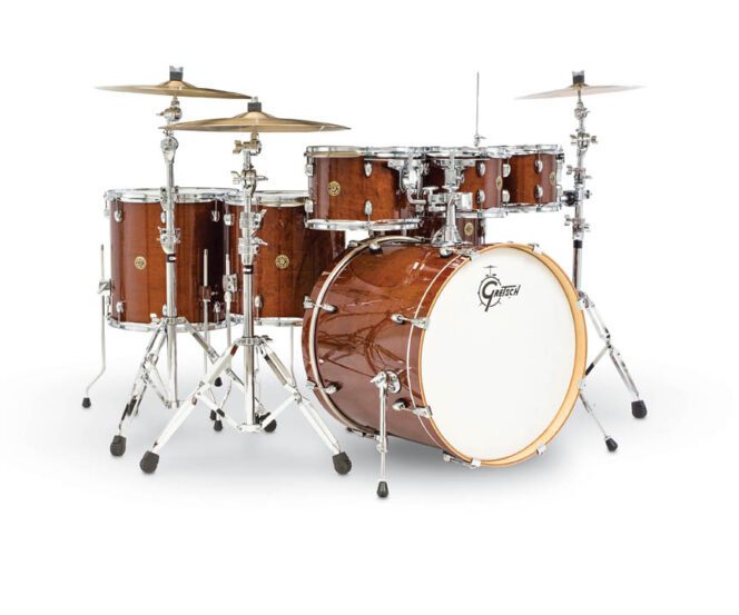 Gretsch Catalina Maple 6-Piece Shell Pack w/Free 8" Tom Tom - Walnut Glaze