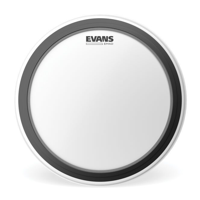 Evans 26" EMAD Coated White Bass Drum Head BD26EMADCW