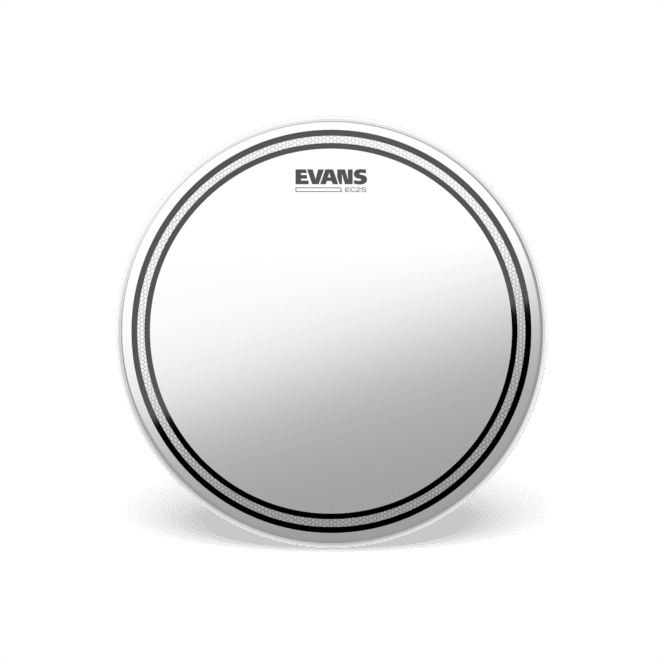 Evans 10" EC2 Frosted Edge Control Drum Head B10EC2S