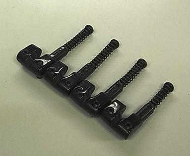 Ibanez Saddle Set for B10/100 Bridges Black 2BB1MDI003