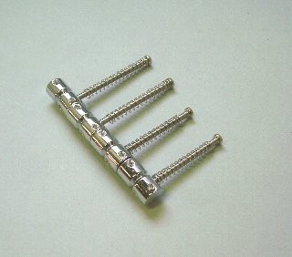 Ibanez Saddle Set for ATK4 Bridges Chrome 2BB2A141C