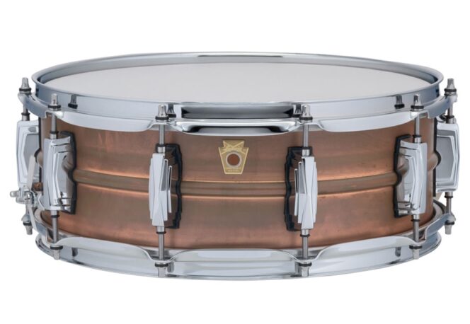 Ludwig 5"x14" Raw Copperphonic Series Snare Drum