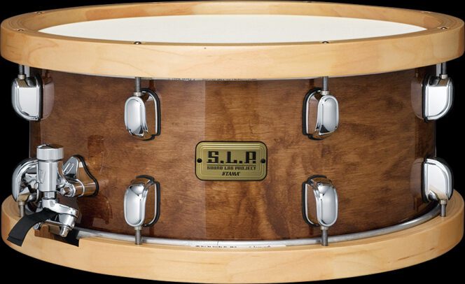 Tama 6.5" x 14" S.L.P. Studio Maple Snare Drum Sienna LMP1465FSEN *